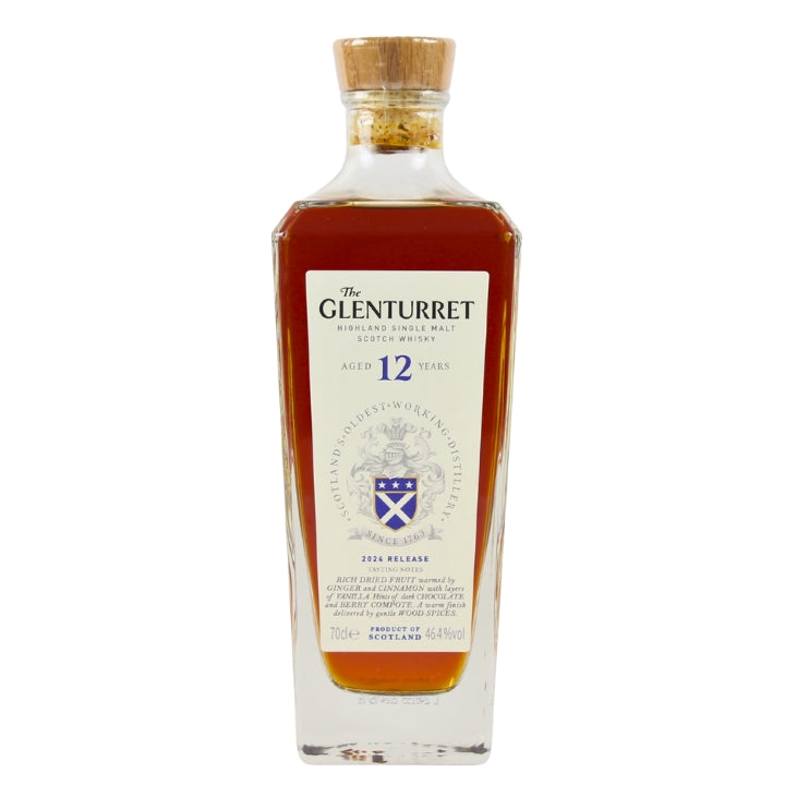 The Glenturret 12 Years Old Single Malt 2024 (70cl, 46%)