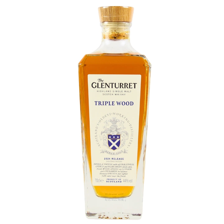 The Glenturret Triple Wood Single Malt 2024 (70cl, 44%)