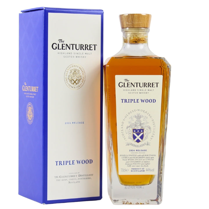 The Glenturret Triple Wood Single Malt 2024 (70cl, 44%)