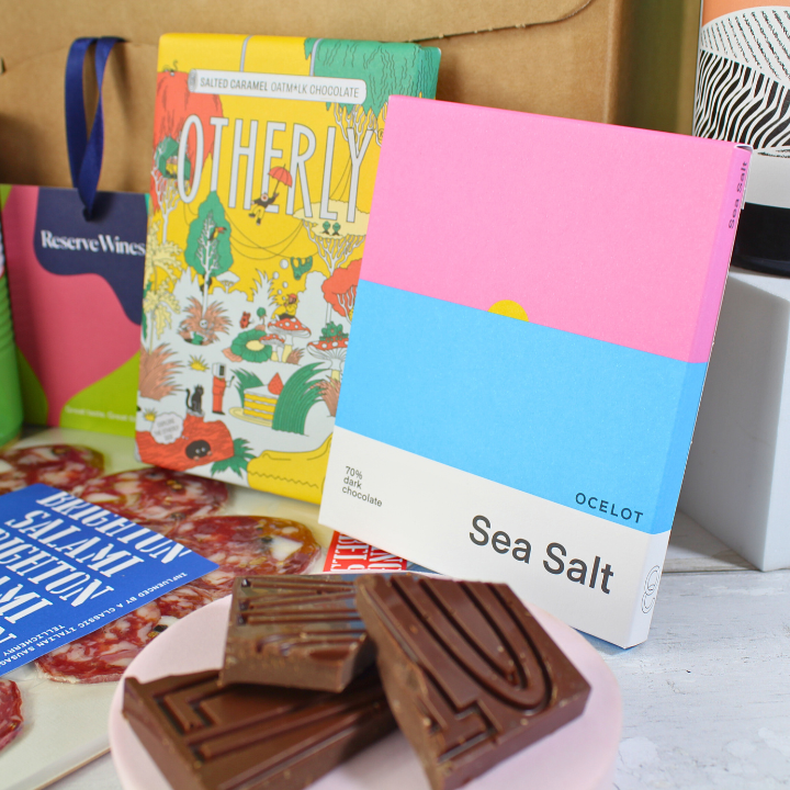 The Feast Hamper – Wine, Snacks &amp; Artisan Chocolate