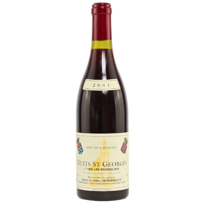 Domaine Remoriquet, Nuits-Saint-Georges 1er Les Bousselots 2001