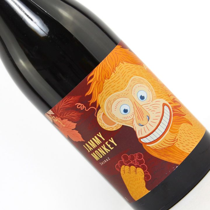 Jammy Monkey Shiraz Close Up