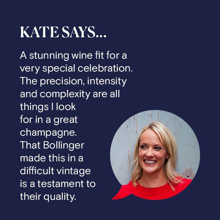 Kate Goodman gives her opinion on Bollinger La Grande Annee 2014