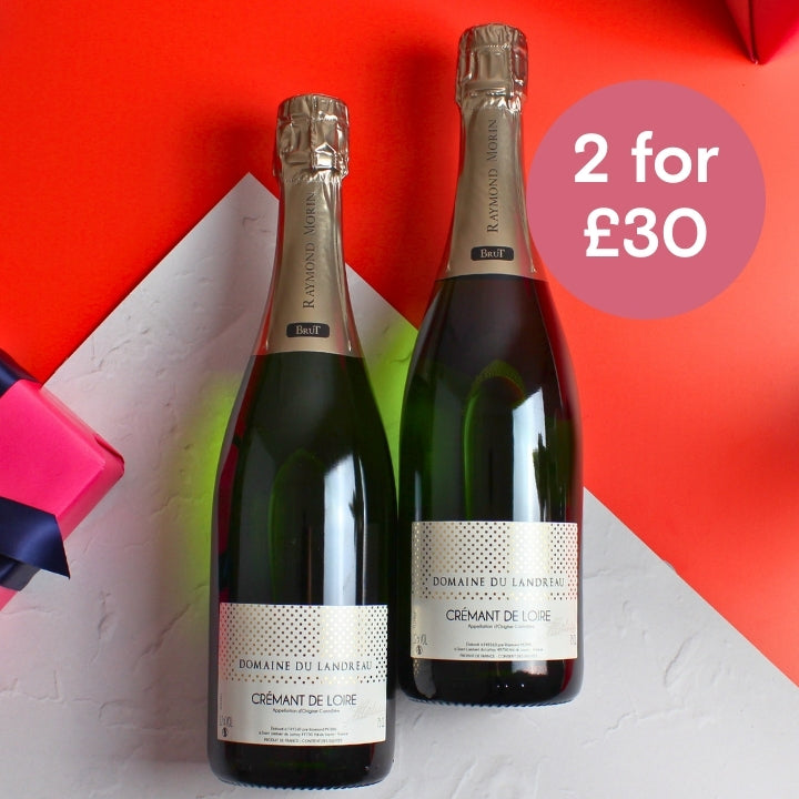 Domaine Landreau, Cremant de Loire Brut NV - 2 for £30 OFFER