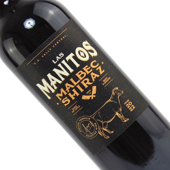 Los Manitos Malbec Shiraz Close Up