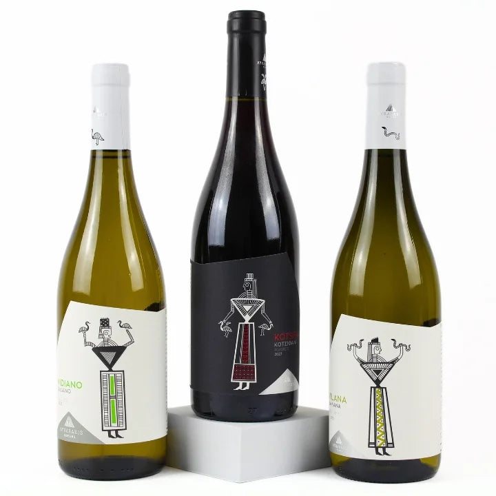 Lyrarakis - Three Queens of Crete Wine Trio