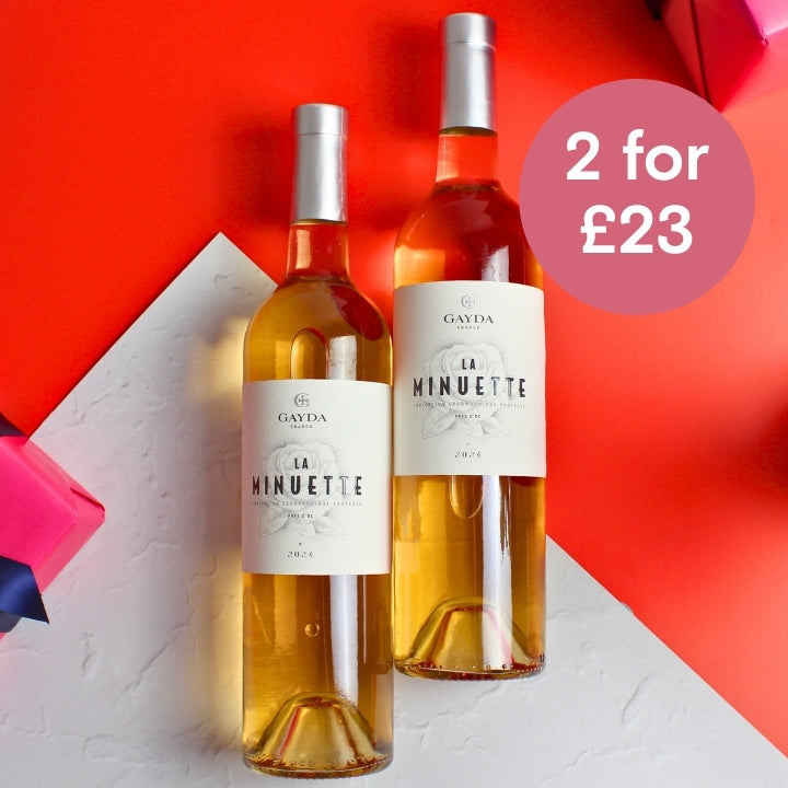 Domaine Gayda, La Minuette Rose 2024 - 2 for £23 OFFER