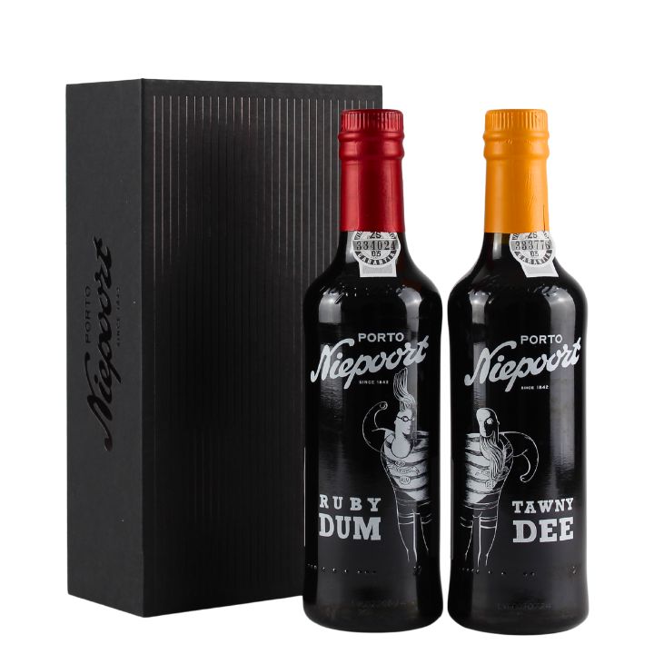 Niepoort Ruby Dum &amp; Tawny Dee (Halves) Gift Pack