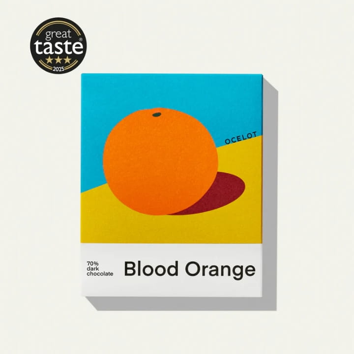 Ocelot Chocolate Blood Orange 70g