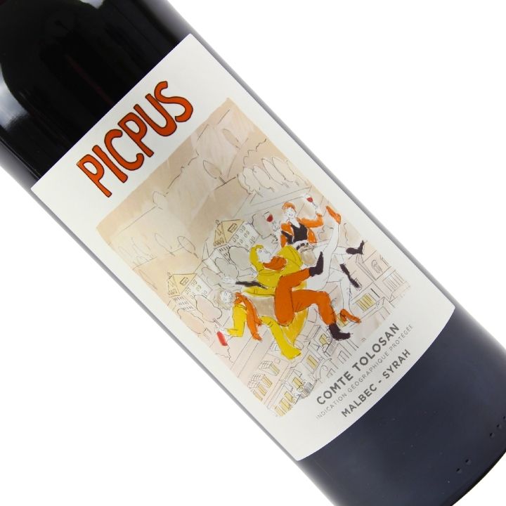 Picpus Malbec Syrah, Comte Tolosan IGP 2023