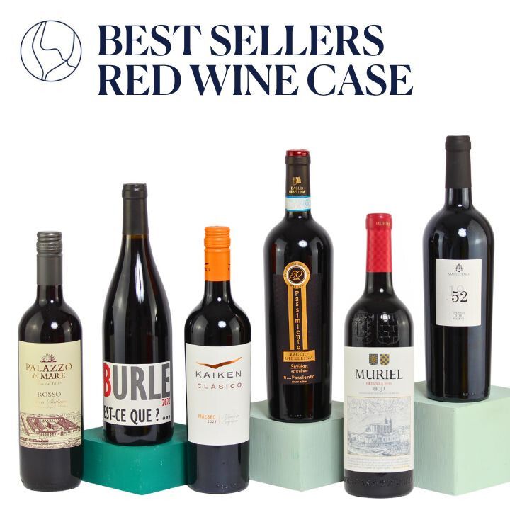 Bestsellers Red 6 Bottle Case (FREE Delivery on this case)