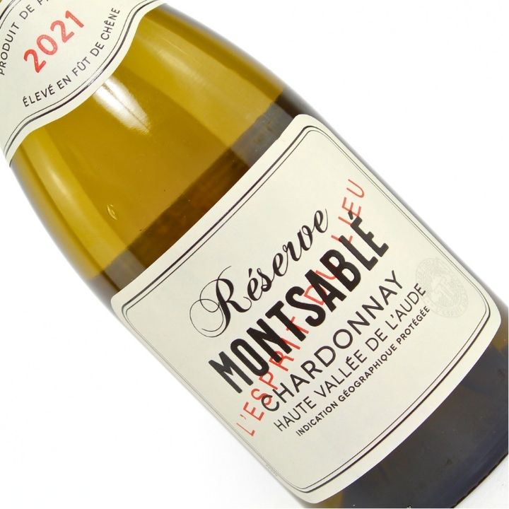 Montsable Reserve Chardonnay Close Up