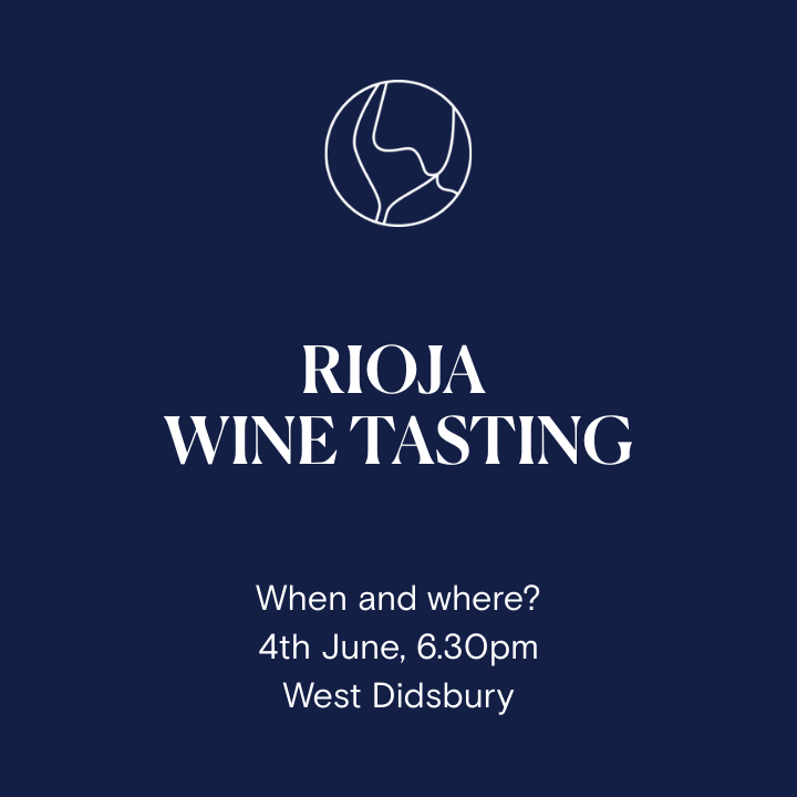 Rioja Wine Tasting at West Didsbury, 4th June