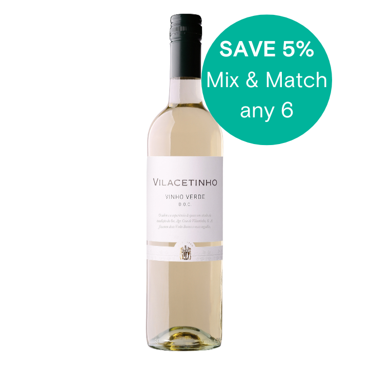 Casa Vilacetinho Vinho Verde White Wine save 5% off 6 mix and match bestsellers