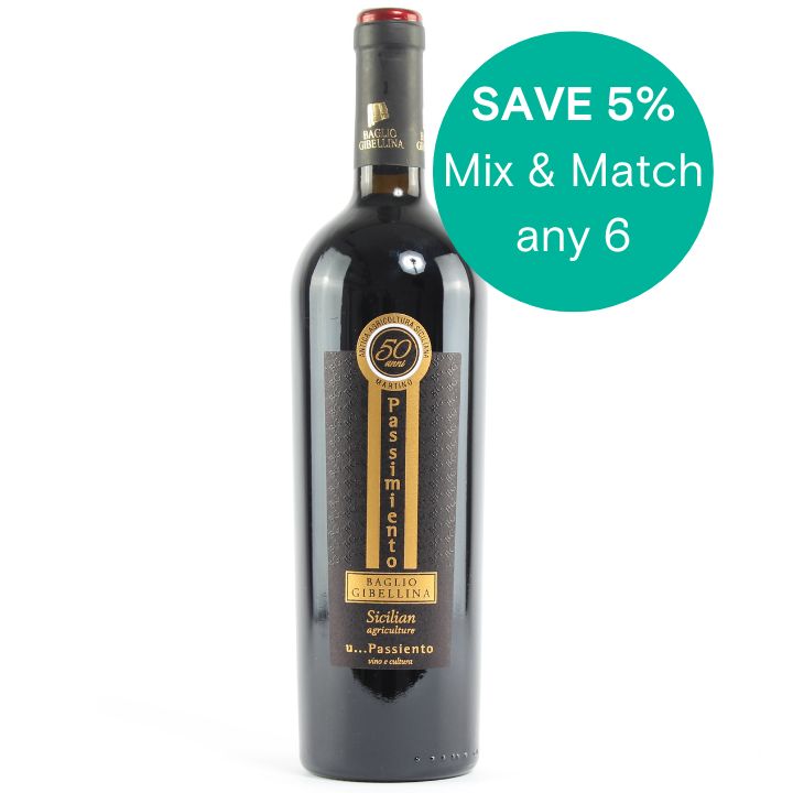 Baglio Gibelina, U... Passimiento Red Wine Save 5% off 6 mix and match bestsellers