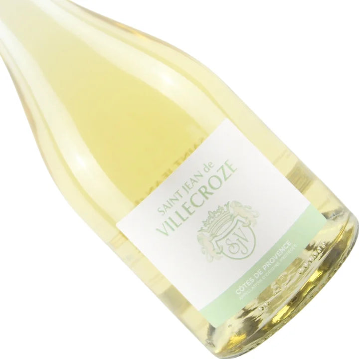 Saint Jean de Villecroze Blanc on a white background