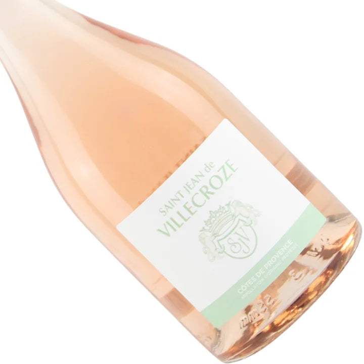 Saint Jean de Villecroze Rose close up on a white background