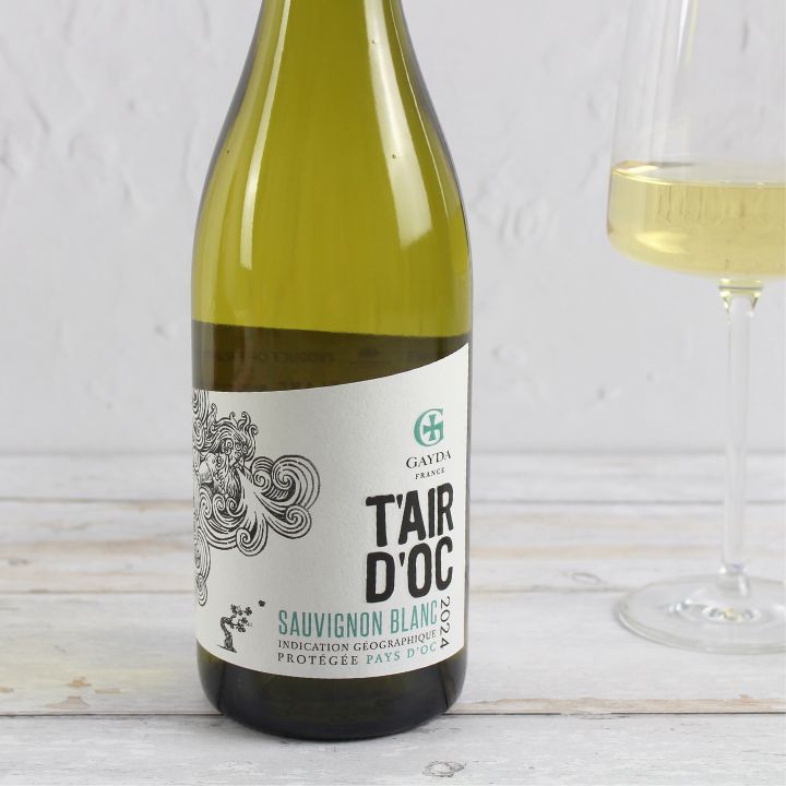 Domaine Gayda, T&#39;air d&#39;Oc Sauvignon Blanc 2024