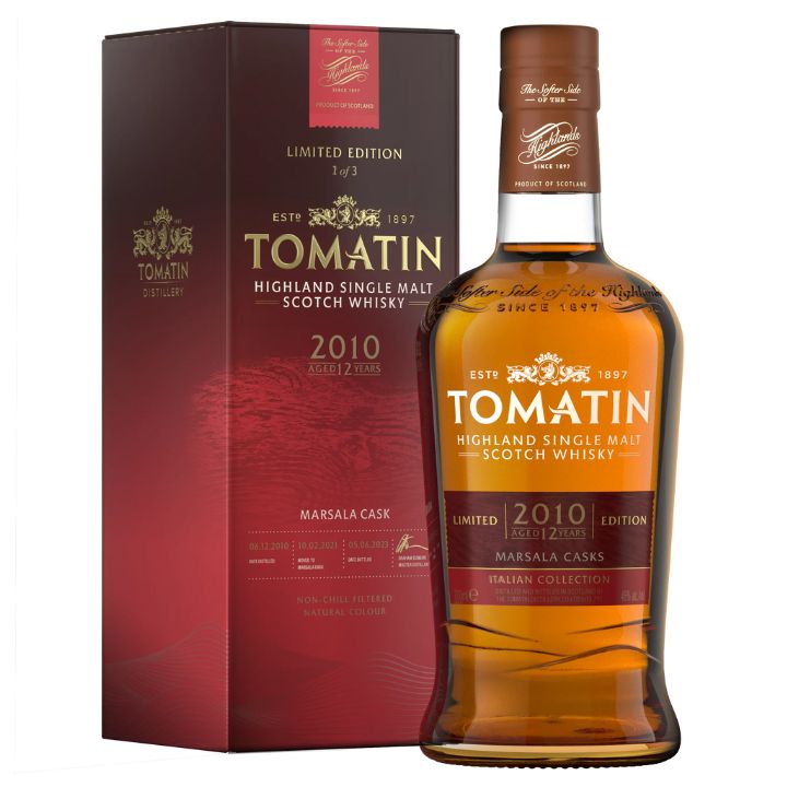 Tomatin The Italian Collection 12 Year Old - The Marsala Edition (70cl,46%)