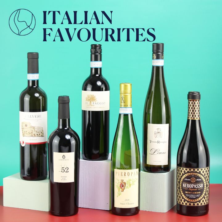 Italian Favourites 6 bottle Mixed Wine Case