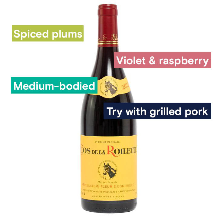 Alain Coudert, Fleurie Clos de la Roilette and tasting notes