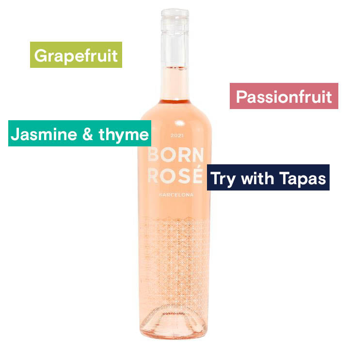 Born Rose Organic and tasting notes