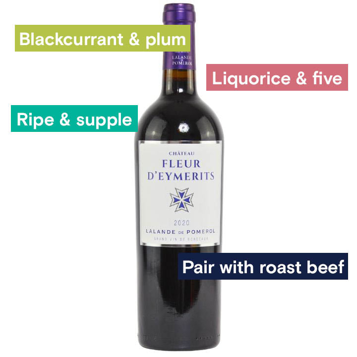 Chateau Fleur d&#39;Eymerits, Lalande-de-Pomerol bottle and notes