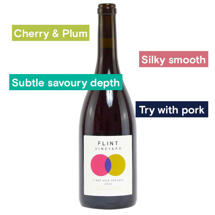 Flint Vineyard, Pinot Noir Precoce and tasting notes