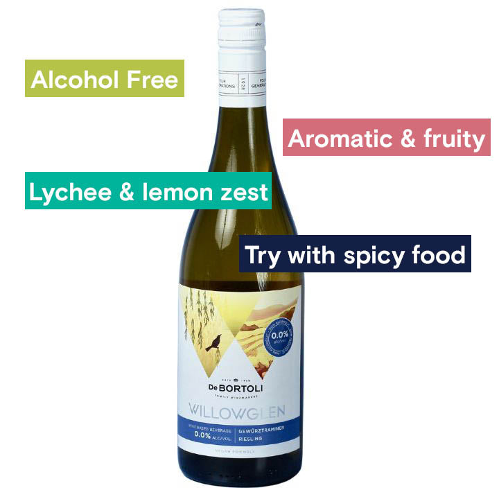 Willowglen, Alcohol Free, Gewurztraminer-Riesling and tasting notes