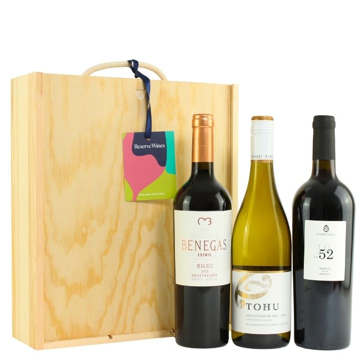 Buyer's Choice Trio: Ripe and Intense Red and White Wine Gift