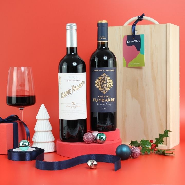 Buyer&#39;s Choice Duo: Christmas Classics Red Wine Gift
