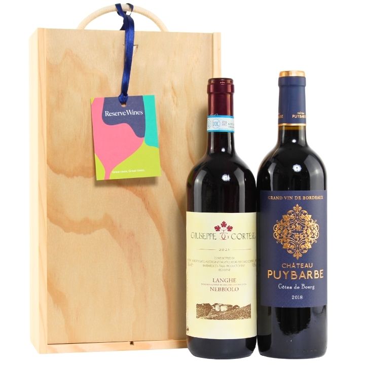 Fine Red Wine Christmas Gift