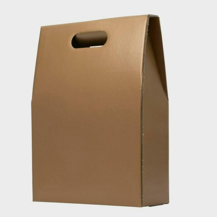 3 Bottle Gift Carton - Gold (Empty)