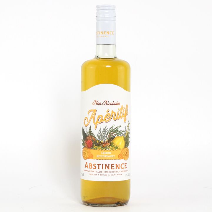 Abstinence Lemon Non-Alcoholic Aperitif (75cl)