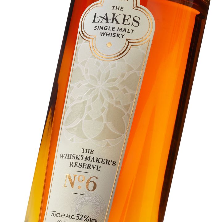 Products The Lakes Distillery, Whiskymaker&#39;s Reserve No.6 Single Malt Close Up