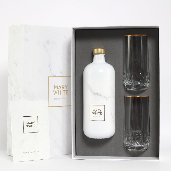 Reserve Wines | Mary White Vodka Gift Box (70cl, 40%)
