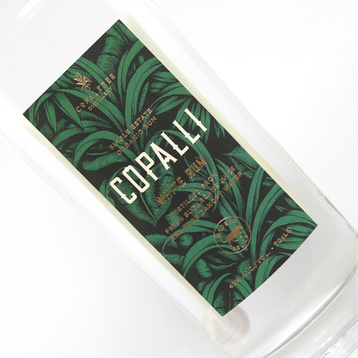 Copalli White Rum Close Up