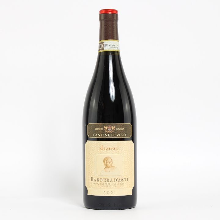 Reserve Wines Cantine Povero, Barbera d'Asti 'Dianae' 2021 Bottle Image