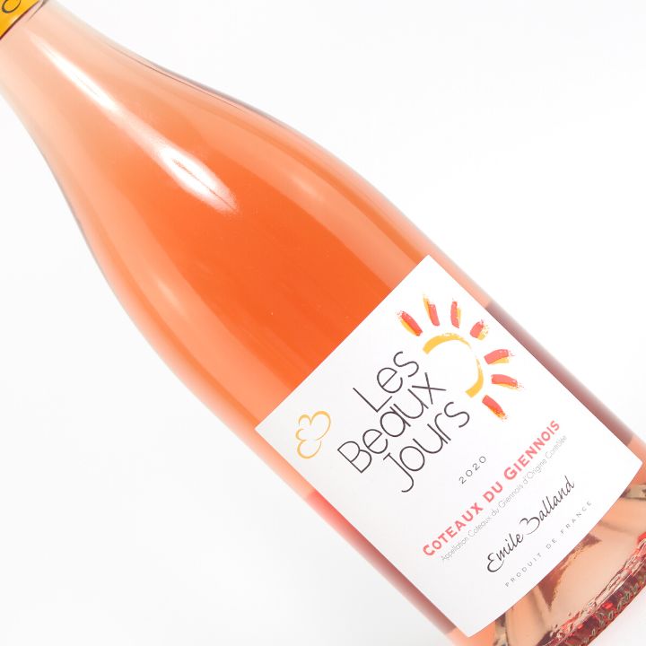 Reserve Wines Products Emile Balland, Coteaux du Giennois ROSE 2020 Bottle Image Close Up