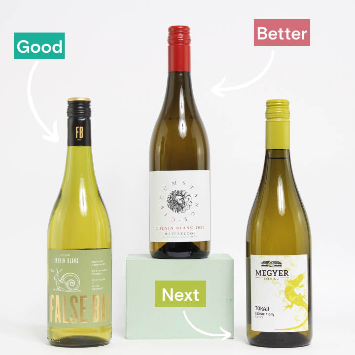 Reserve Wines. Good, Better, Next - False Bay Chenin and two alternative wines to try.