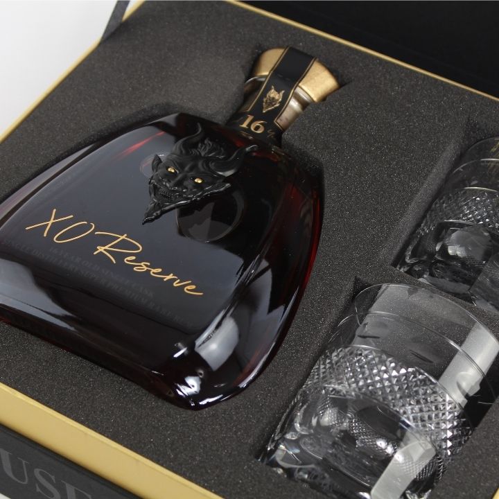 House of Rum XO 16 Year Old Single Cask Decanter &amp; 2-Glass Luxury Pack
