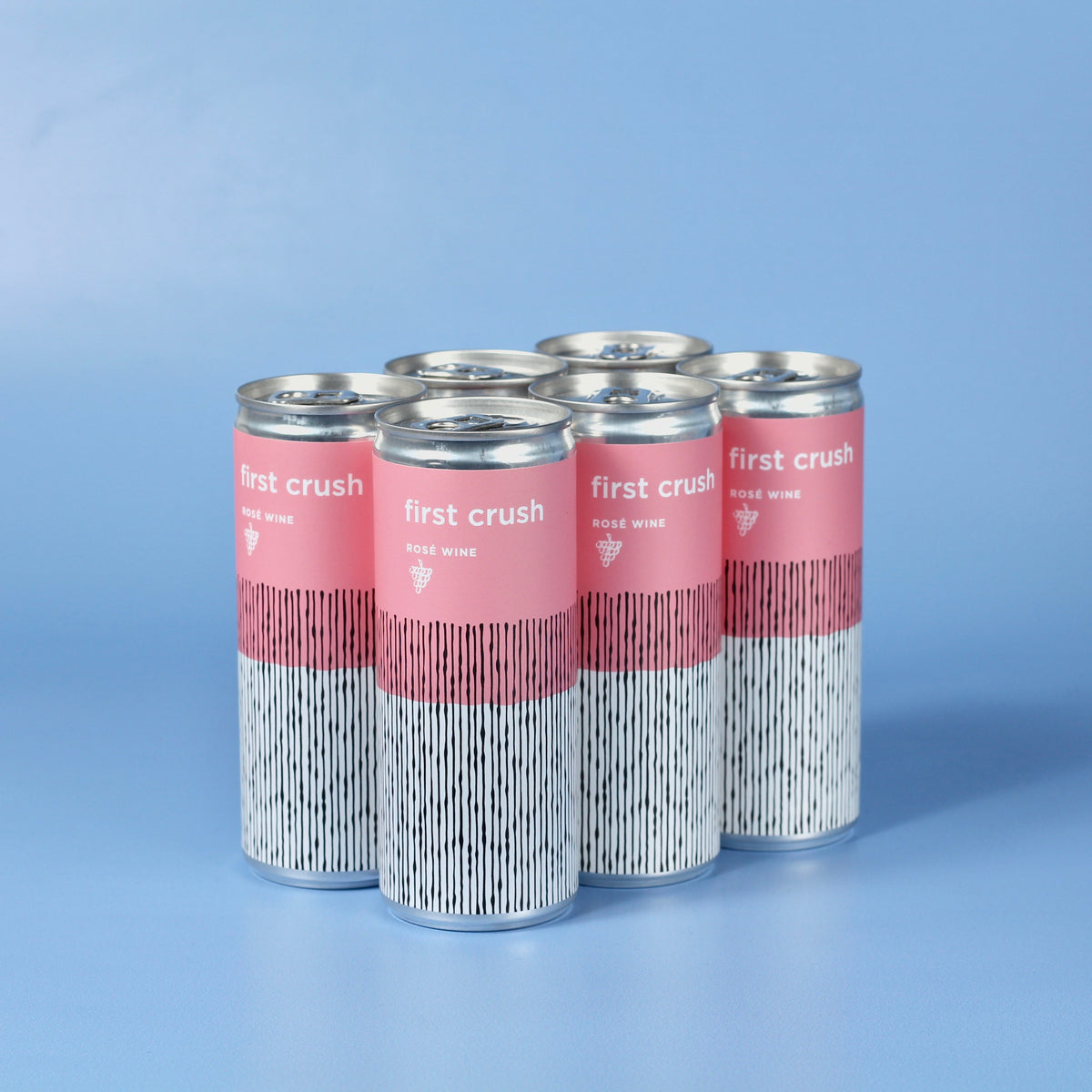 First Crush Cans - Rose 6 Pack