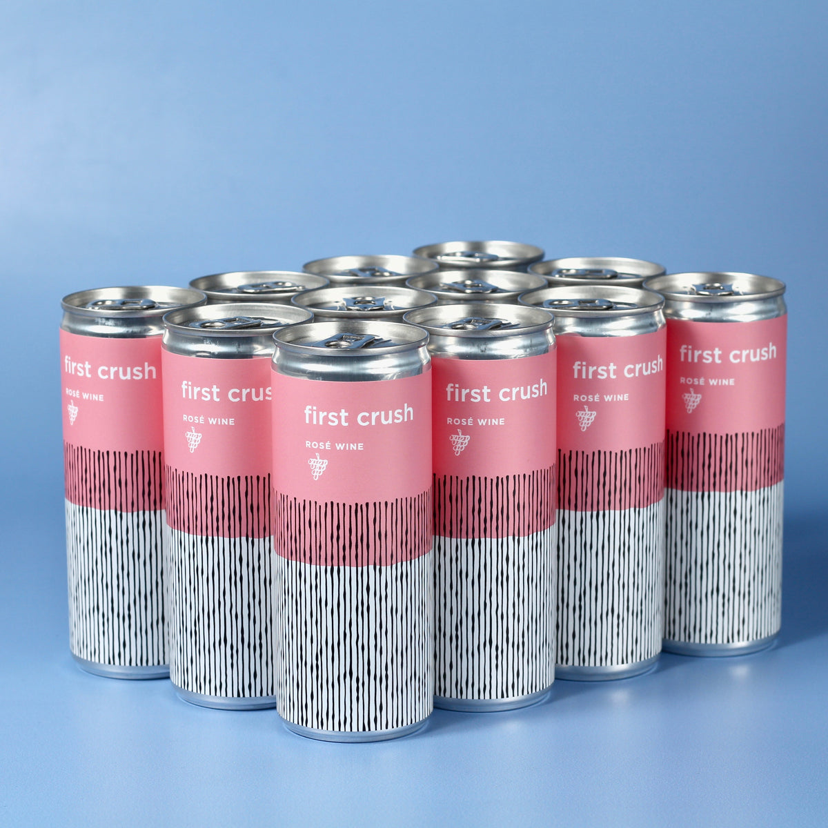 First Crush Cans - Rose 12 Pack