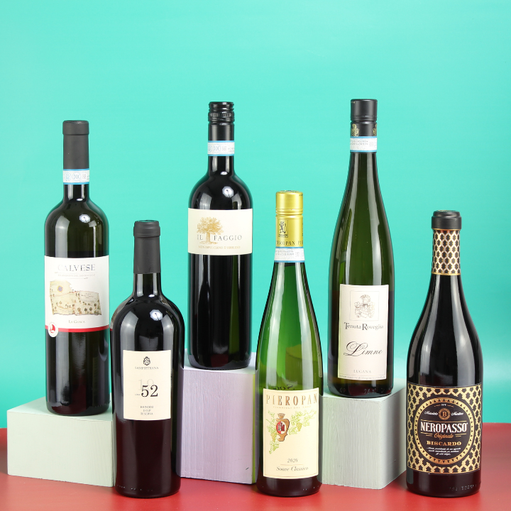 Reserve Wines Italian Favourites 6 bottle case