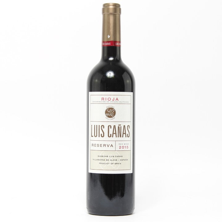 Reserve Wines Luis Canas, Rioja Reserva 2015 Bottle Image