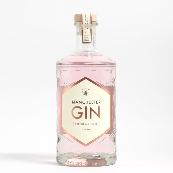 Manchester Gin, Raspberry Infused Gin (70cl, 40%