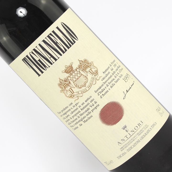 Reserve Wines | Marchesi Antinori, Tignanello Toscana 1995 Close Up