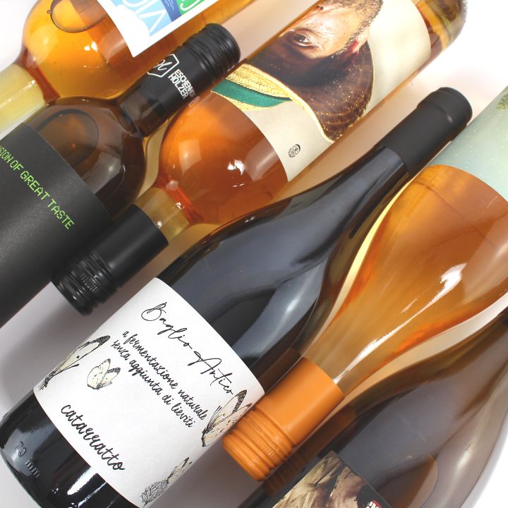 Reserve Wines | Orange Wine 6 bottle case Close Up