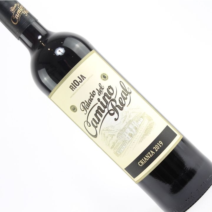 Reserve Wines Palacio del Camino Real, Rioja Crianza 2017 Bottle Image Close Up