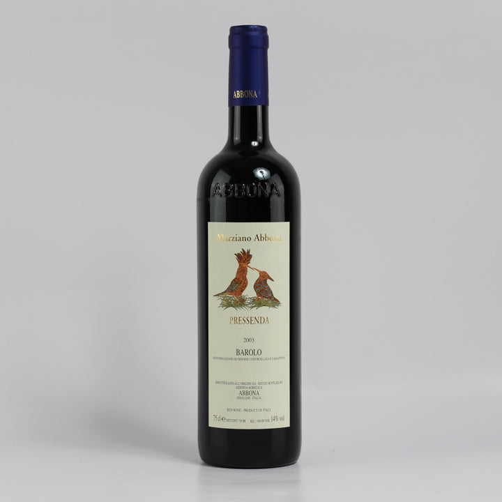 Marziano Abbona Barolo Pressenda DOCG 2003